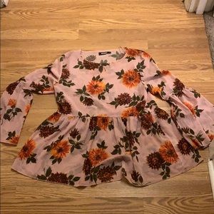 Missguided Sunflower Top